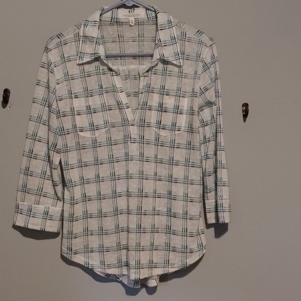 Aeropostale 3/4 length sleeve, lightweight top